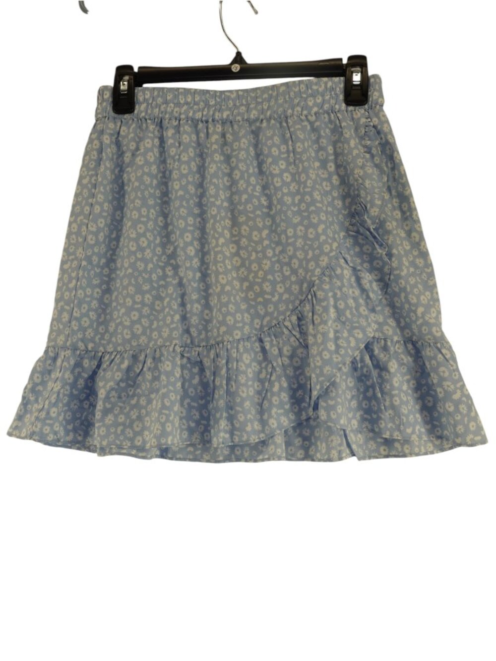 Vero moda Blue Floral mini skirt size S NEW